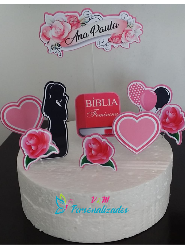 Bolo evangelico  Compre Produtos Personalizados no Elo7